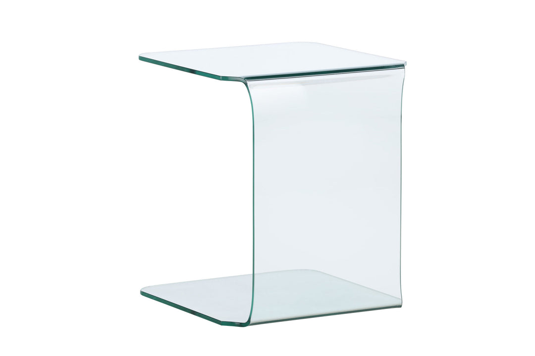 Venture Home Telemark Side Table 45x45x53 cm - Clear Glass
