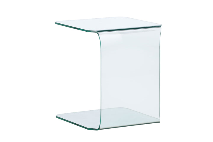 Venture Home Telemark Side Table 45x45x53 cm - Clear Glass
