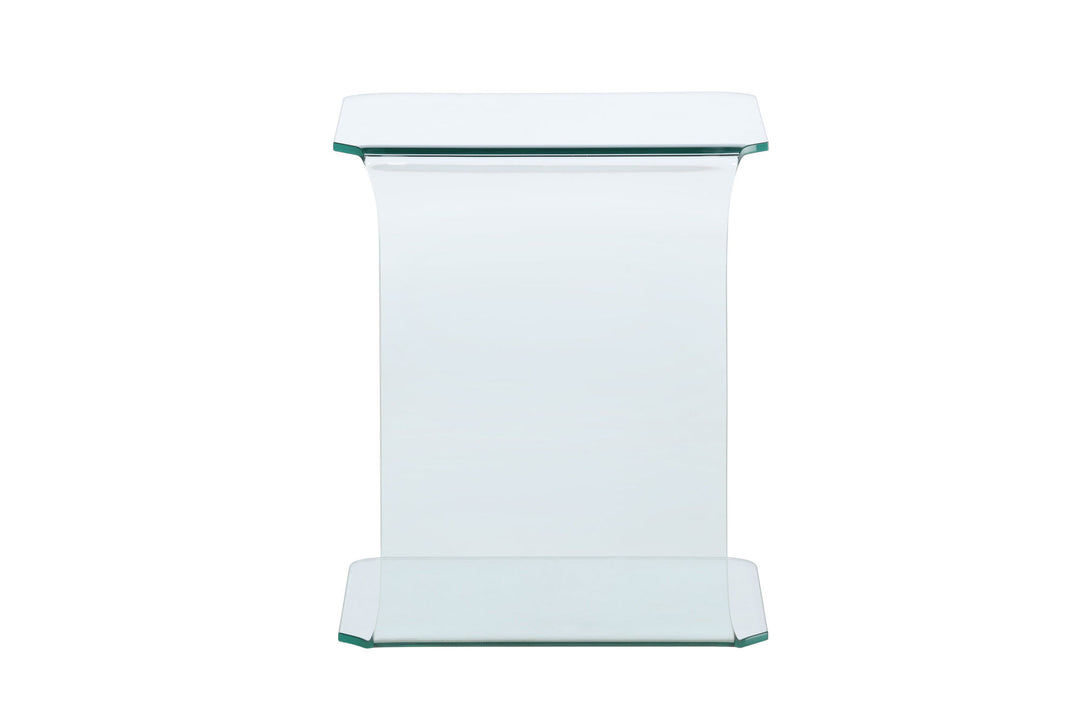 Venture Home Telemark Side Table 45x45x53 cm - Clear Glass
