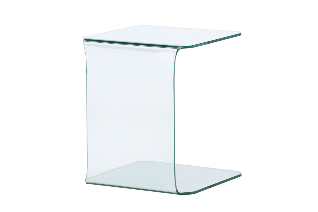 Venture Home Telemark Side Table 45x45x53 cm - Clear Glass