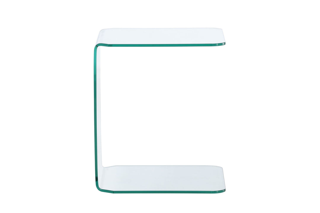Venture Home Telemark Side Table 45x45x53 cm - Clear Glass