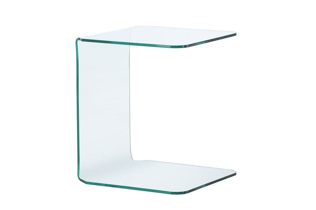 Venture Home Telemark Side Table 45x45x53 cm - Clear Glass