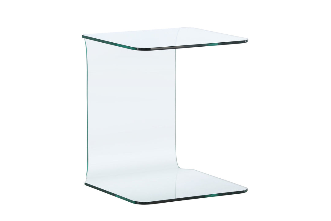 Venture Home Telemark Side Table 45x45x53 cm - Clear Glass