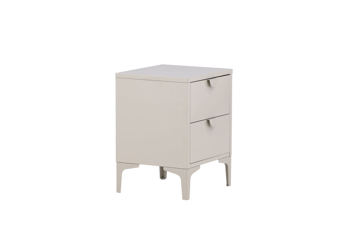 Venture Home Piring 2 Drawer - Beige/ Beige