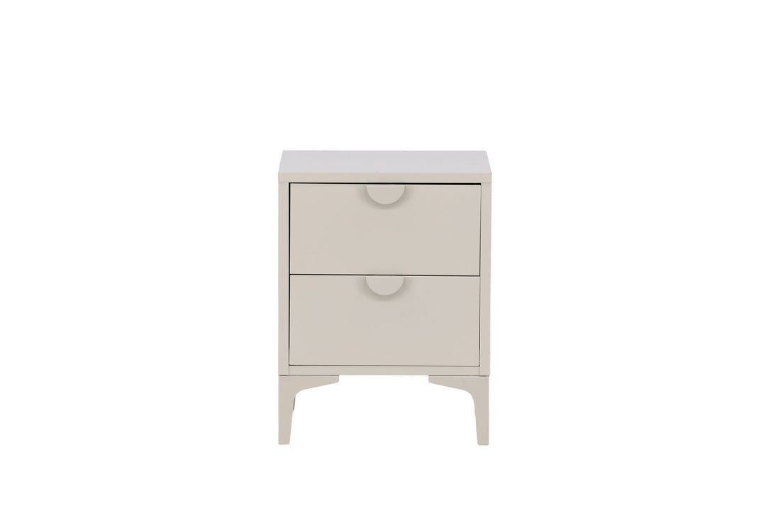 Venture Home Piring 2 Drawer - Beige/ Beige