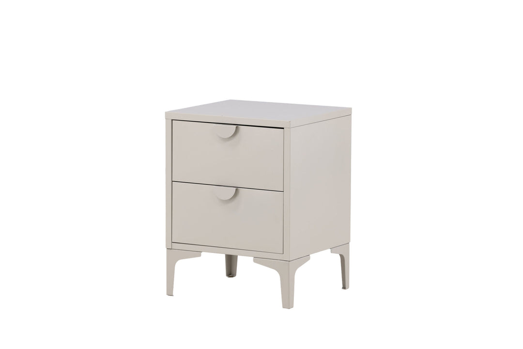 Venture Home Piring 2 Drawer - Beige/ Beige