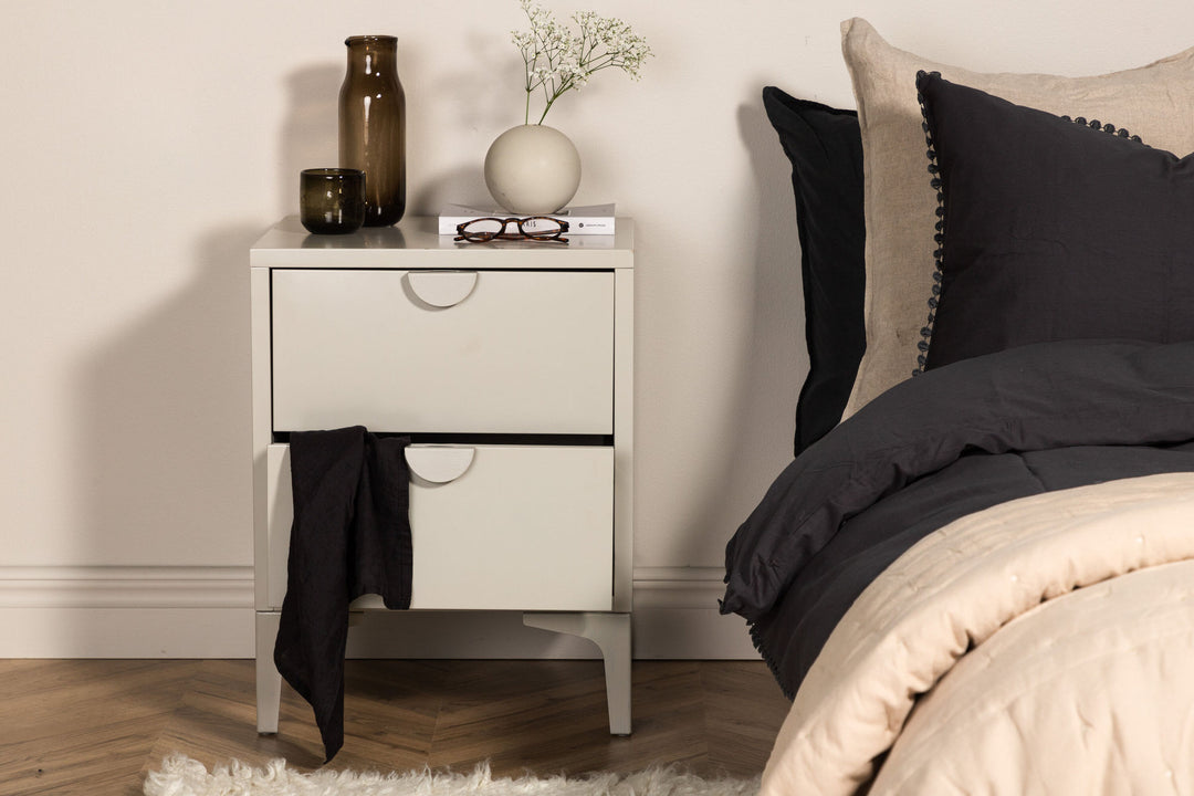 Venture Home Piring 2 Drawer - Beige/ Beige