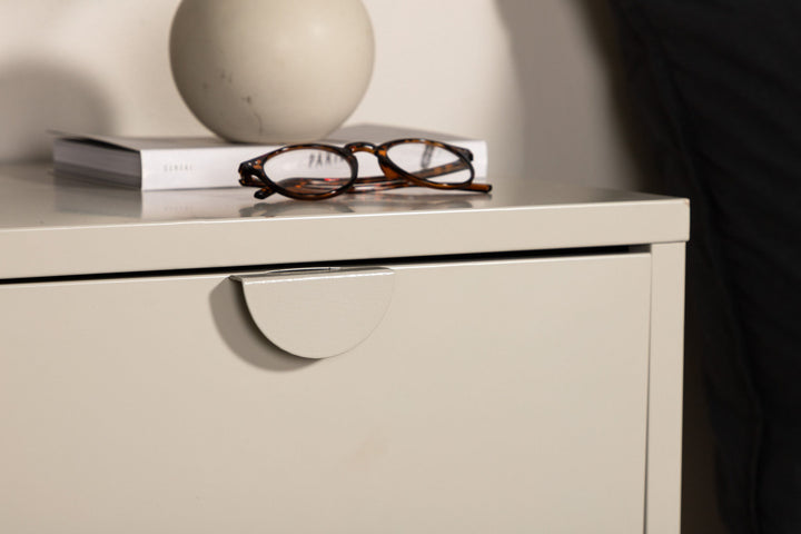 Venture Home Piring 2 Drawer - Beige/ Beige