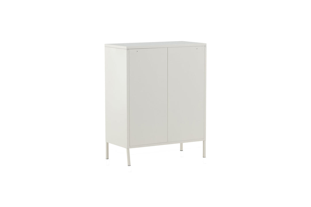 Venture Home Misha - Low cabinet mesh doors - White