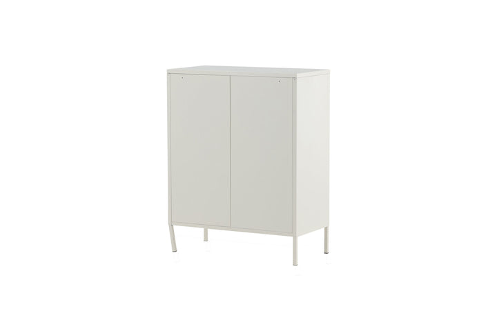 Venture Home Misha - Low cabinet mesh doors - White