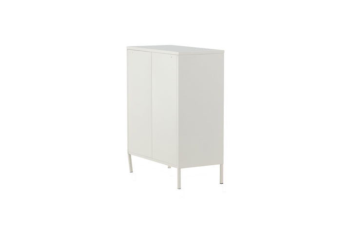 Venture Home Misha - Low cabinet mesh doors - White