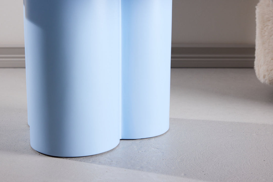 Venture Home Olivia Sofa Table ⌀80x45 cm - Baby Blue