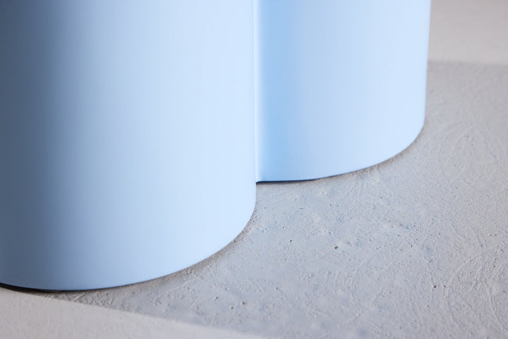 Venture Home Olivia Sofa Table ⌀80x45 cm - Baby Blue