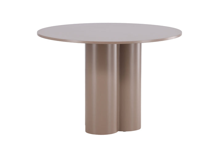 Venture Home Olivia Dining Table ⌀110 - Dark Brown