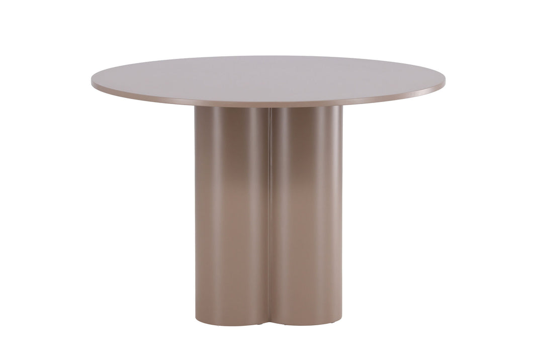 Venture Home Olivia Dining Table ⌀110 - Dark Brown