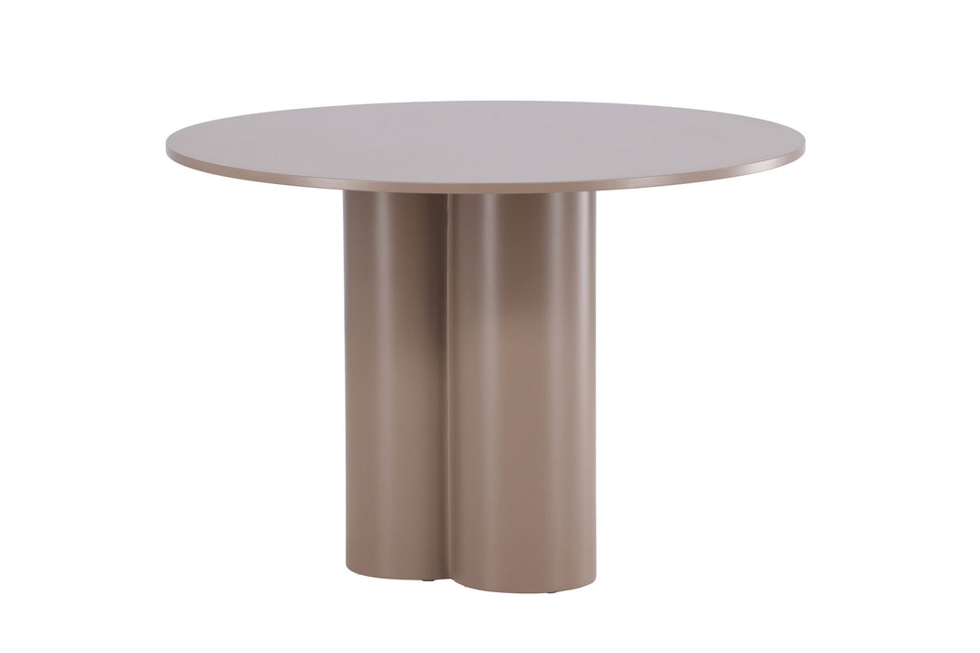 Venture Home Olivia Dining Table ⌀110 - Dark Brown