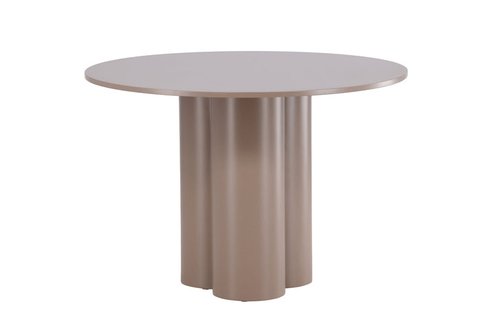 Venture Home Olivia Dining Table ⌀110 - Dark Brown