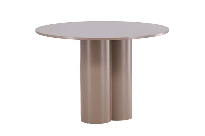 Venture Home Olivia Dining Table ⌀110 - Dark Brown