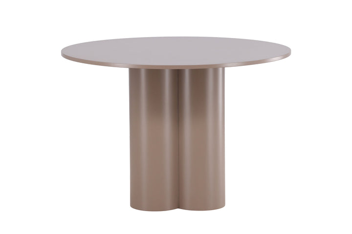 Venture Home Olivia Dining Table ⌀110 - Dark Brown