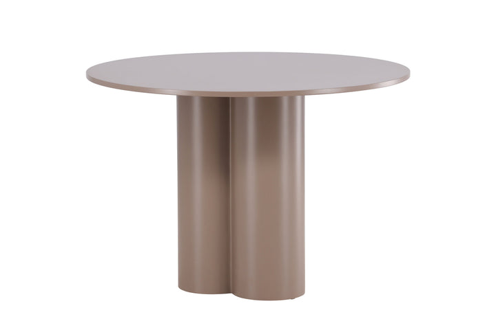 Venture Home Olivia Dining Table ⌀110 - Dark Brown