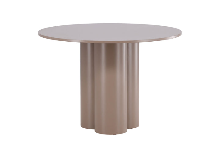 Venture Home Olivia Dining Table ⌀110 - Dark Brown