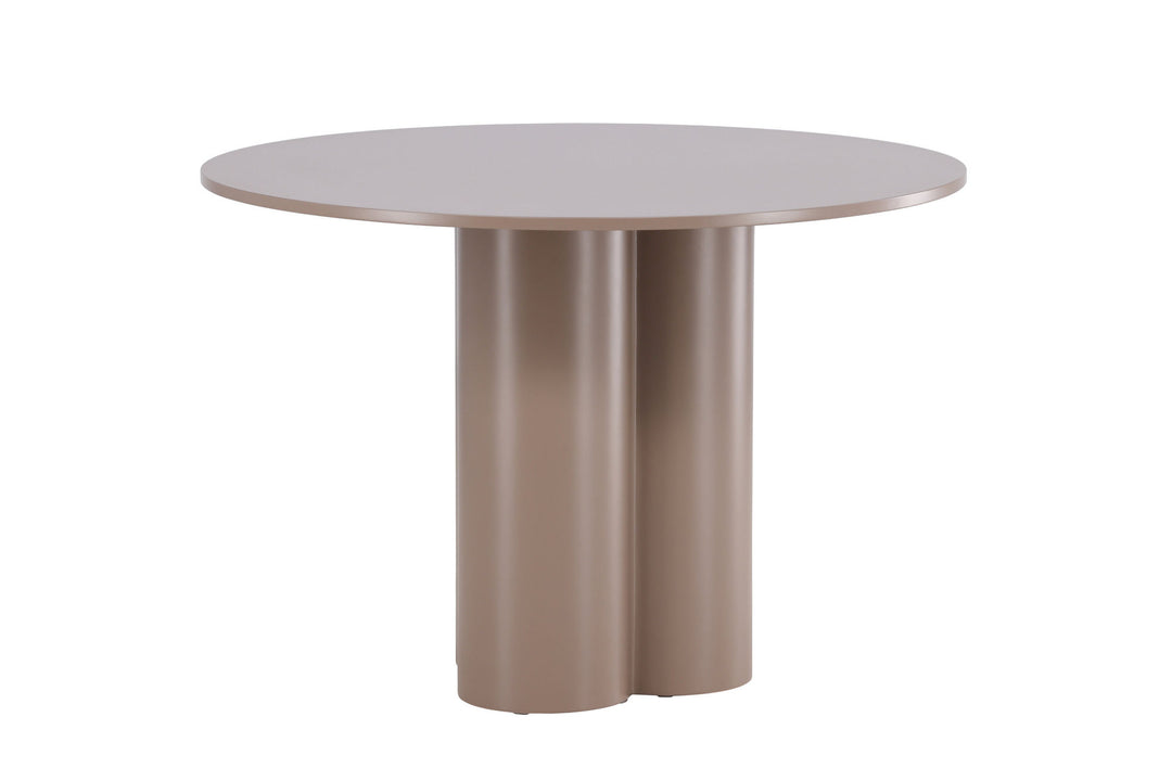 Venture Home Olivia Dining Table ⌀110 - Dark Brown