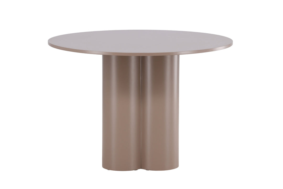 Venture Home Olivia Dining Table ⌀110 - Dark Brown