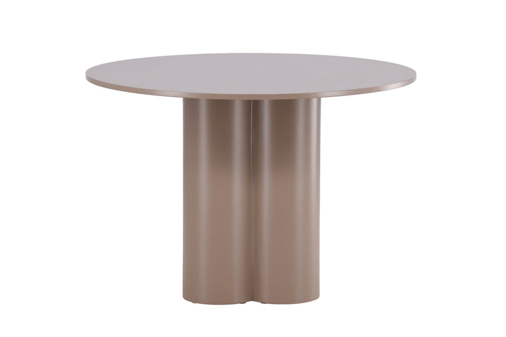 Venture Home Olivia Dining Table ⌀110 - Dark Brown