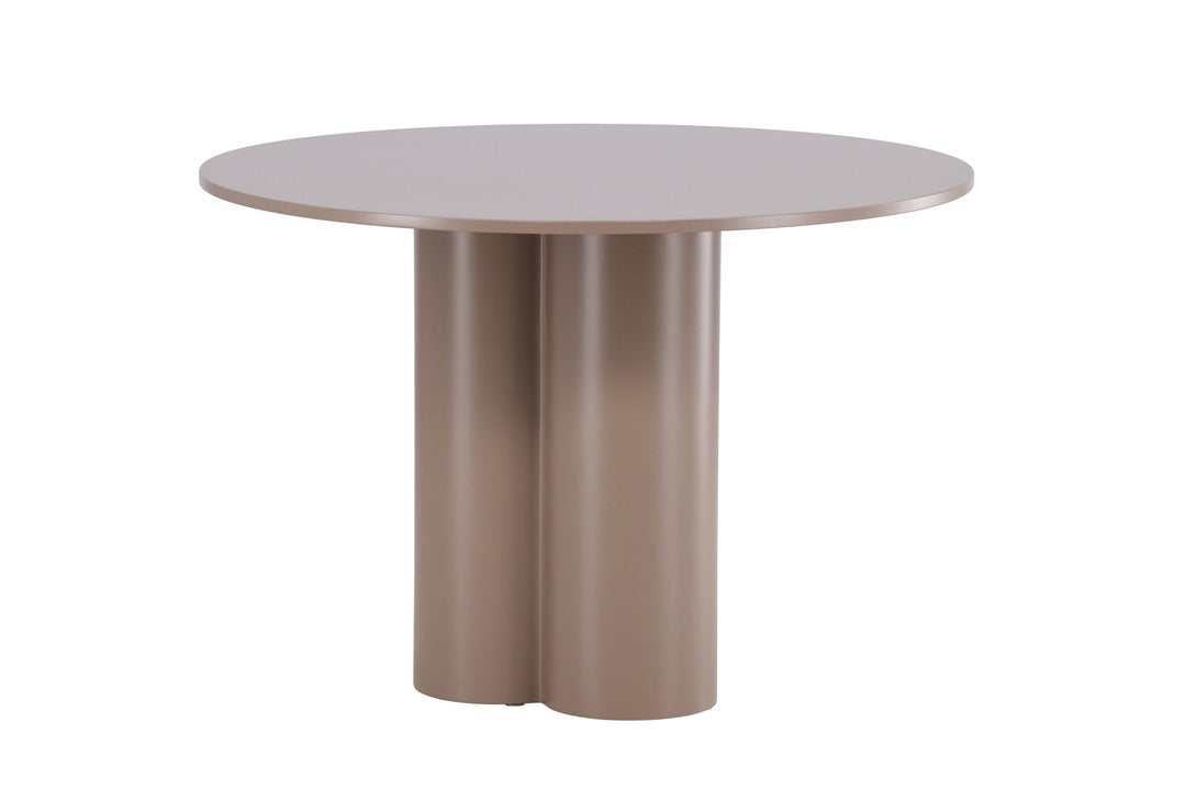 Venture Home Olivia Dining Table ⌀110 - Dark Brown