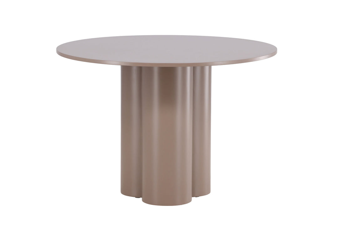 Venture Home Olivia Dining Table ⌀110 - Dark Brown