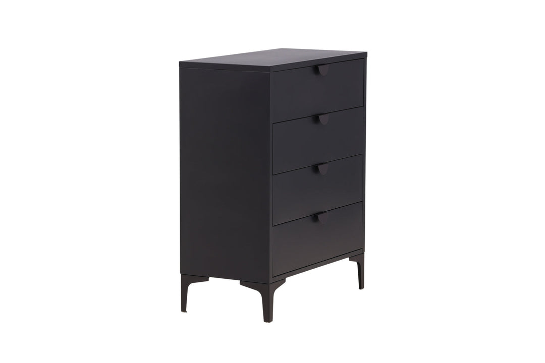 Venture Home Piring 4 Drawer - Black / Black