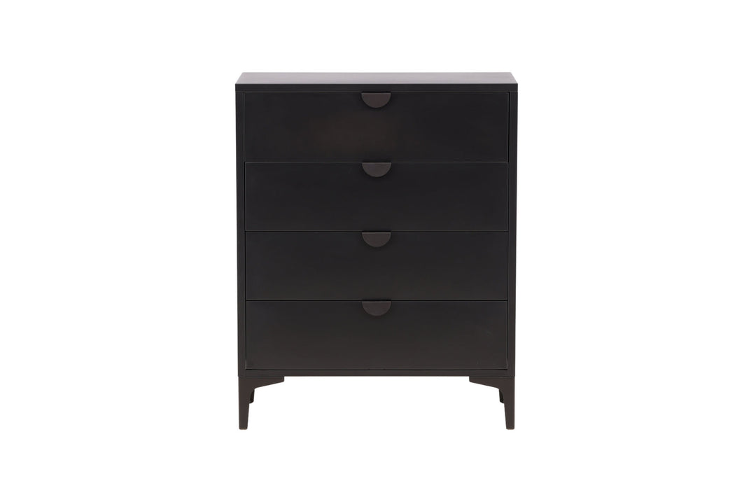 Venture Home Piring 4 Drawer - Black / Black
