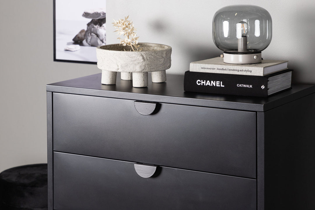 Venture Home Piring 4 Drawer - Black / Black