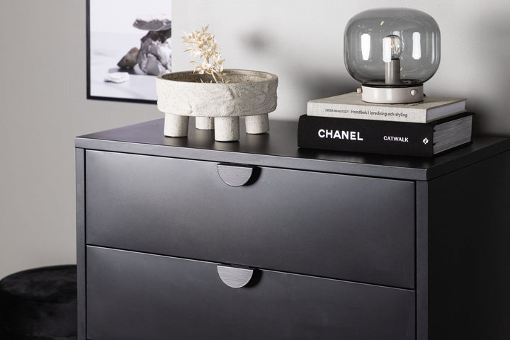 Venture Home Piring 4 Drawer - Black / Black