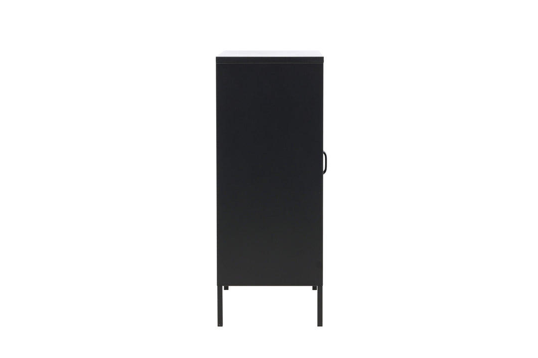 Venture Home Misha - Low cabinet mesh doors - Black