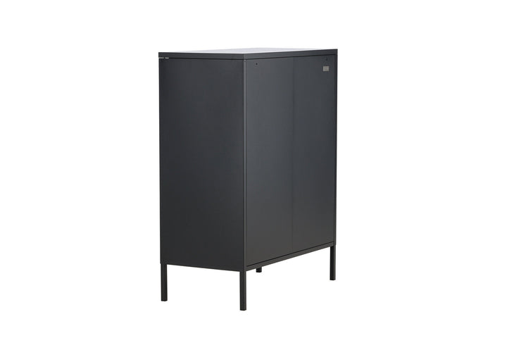 Venture Home Misha - Low cabinet mesh doors - Black