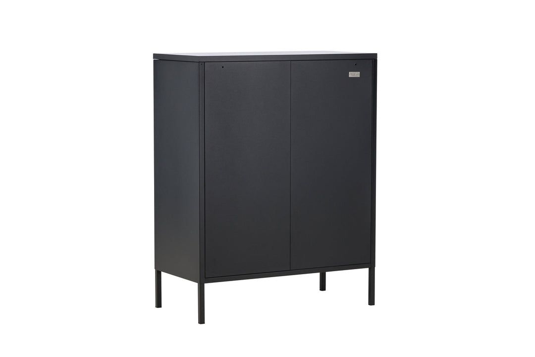 Venture Home Misha - Low cabinet mesh doors - Black