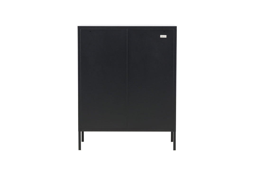 Venture Home Misha - Low cabinet mesh doors - Black
