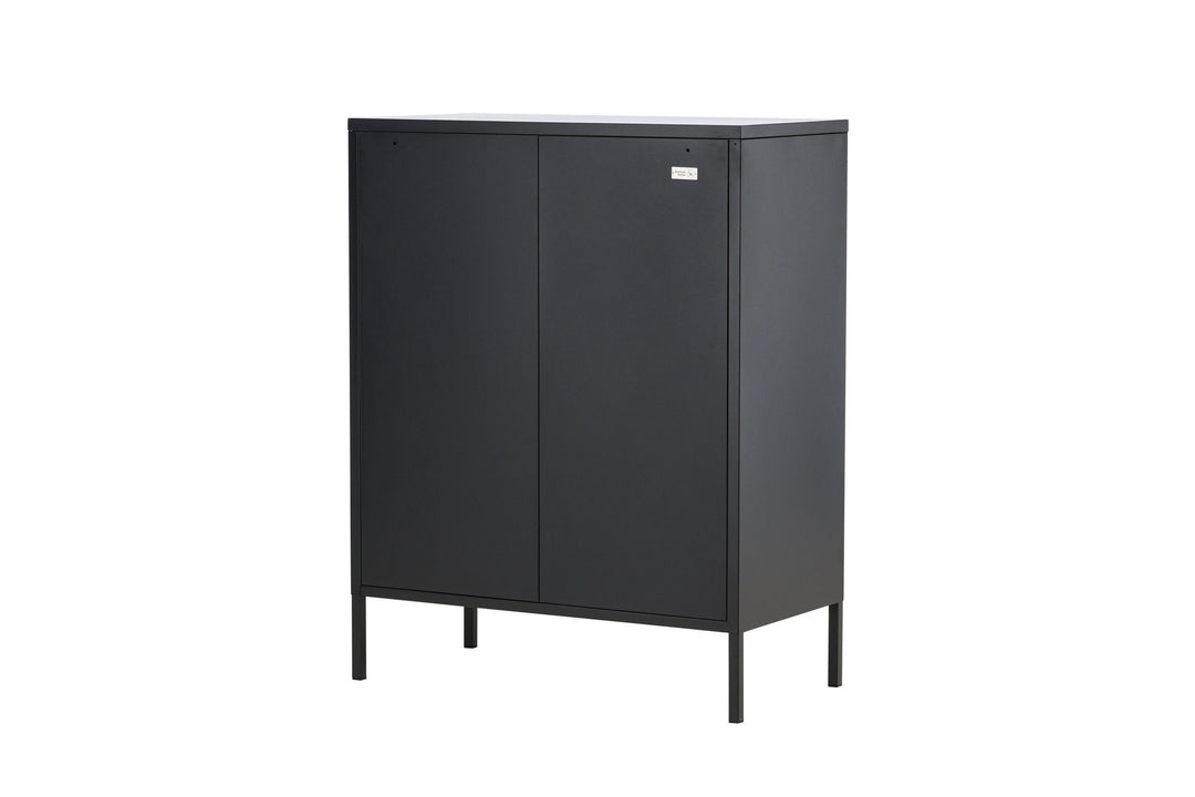 Venture Home Misha - Low cabinet mesh doors - Black