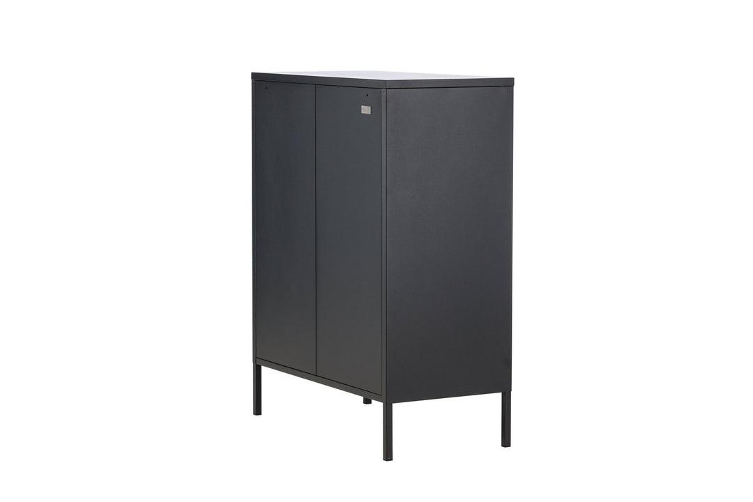 Venture Home Misha - Low cabinet mesh doors - Black