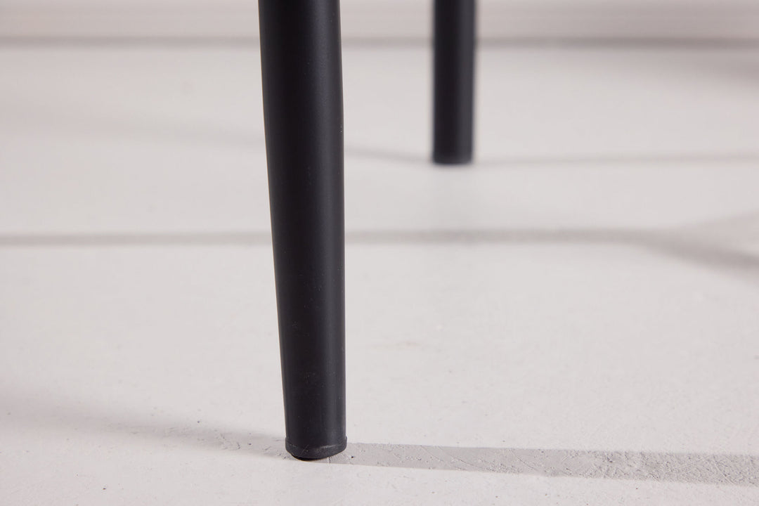 Venture Home Alfons Dining Chair - Black Steel / Black Rope