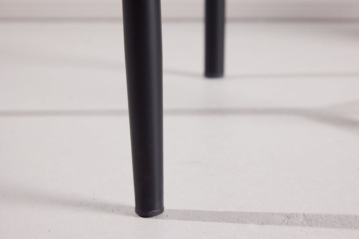 Venture Home Alfons Dining Chair - Black Steel / Black Rope