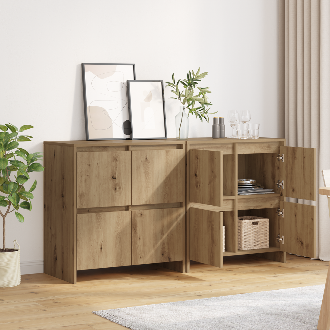 Sideboards 2 pcs artisan eg 70 x 41 x 75 cm Konstrueret træ
