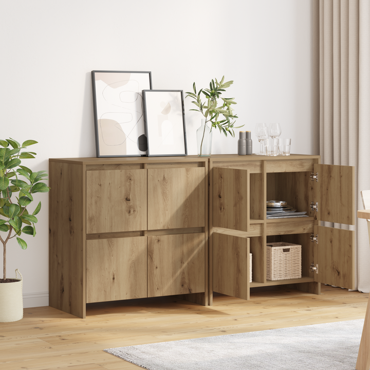 Sideboards 2 pcs artisan eg 70 x 41 x 75 cm Konstrueret træ