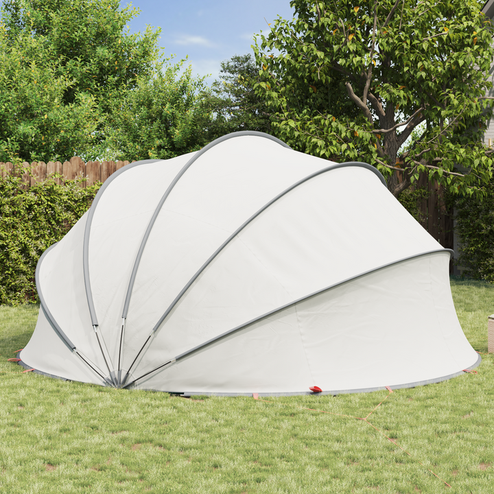 Pool Dome Grå og orange 472 x 460 x 229 cm