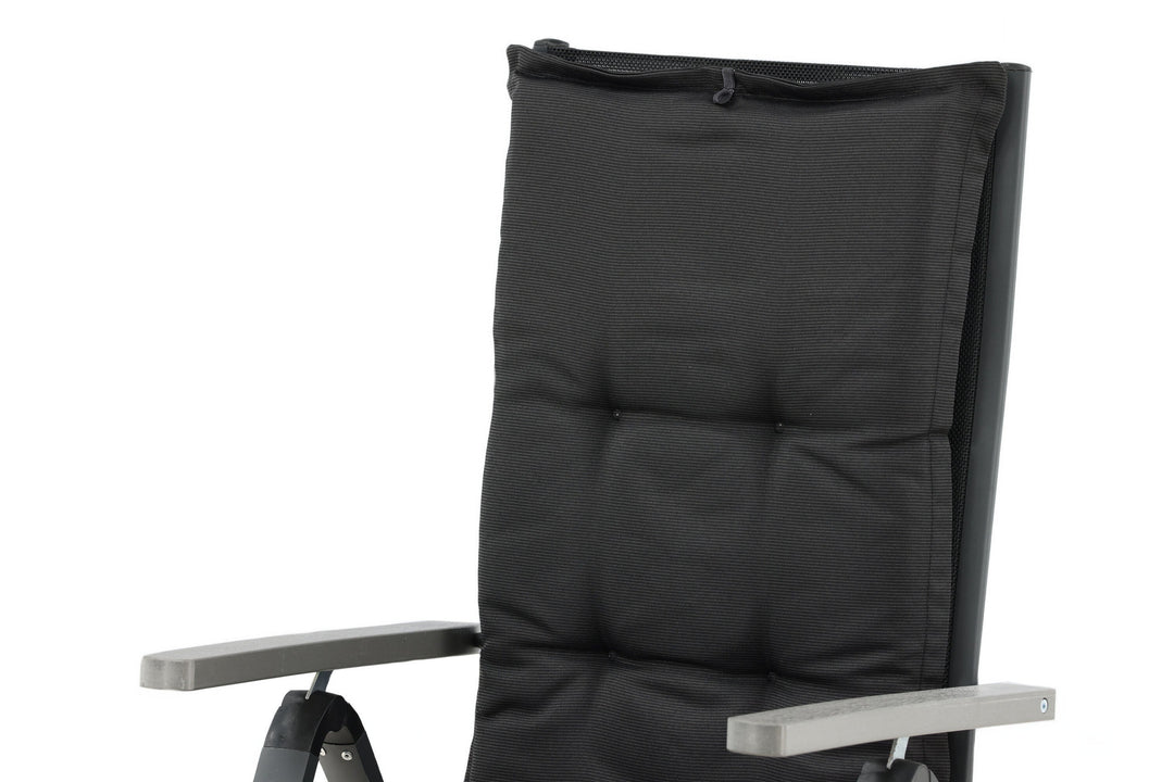 Venture Home Cushion With Pillow - 5:pos 6-pack - Black