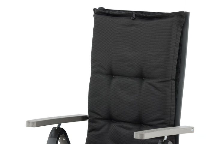 Venture Home Cushion With Pillow - 5:pos 6-pack - Black