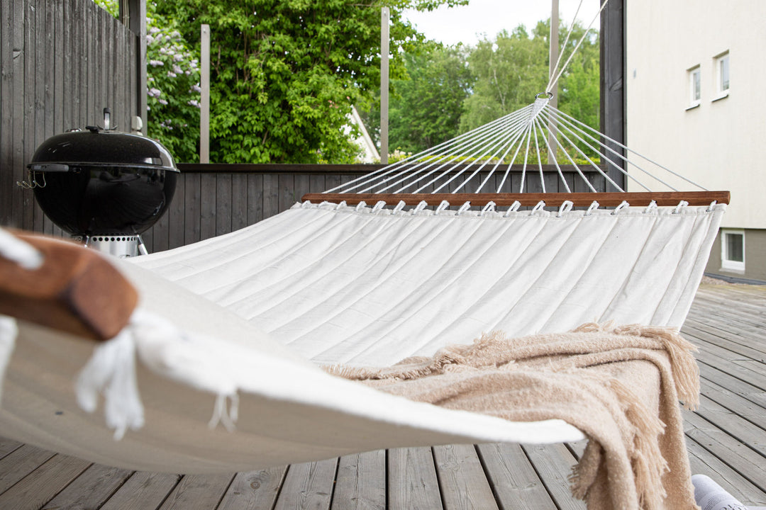 Venture Home Hedvig Hängmatta Dubbel Offwhite