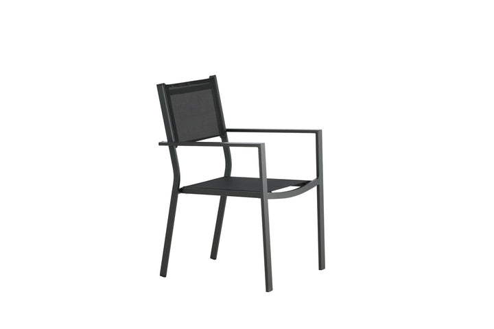 Venture Home Copacabana Stacking Chair - Black/Black - Ersätter 4231-408