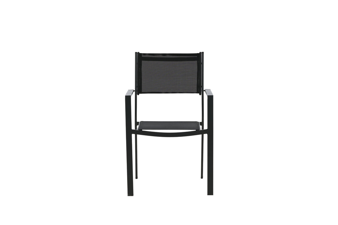 Venture Home Copacabana Stacking Chair - Black/Black - Ersätter 4231-408